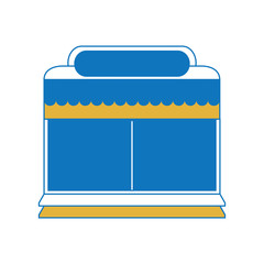 supermarket building icon