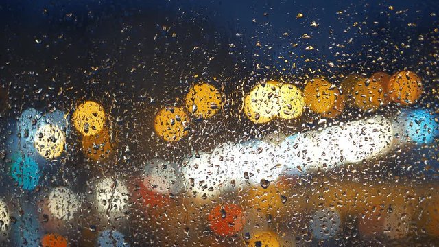 Raindrops on Window