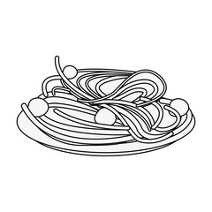 Spaguetti food restaurant