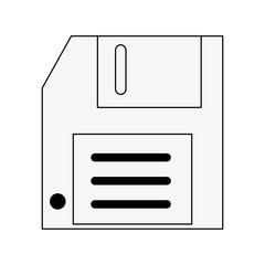 Diskette save symbol