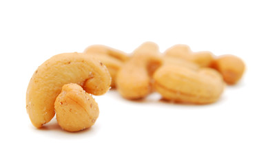 Mixed Nuts on white