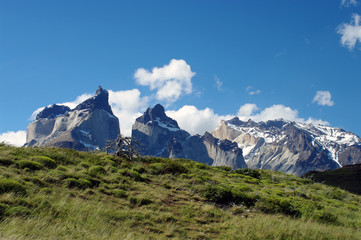 Sommets du parc national chilien