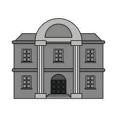 mansion with columns