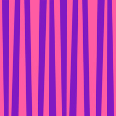 Obraz premium Ładny szablon z różowymi i fioletowymi pionowymi paskami.