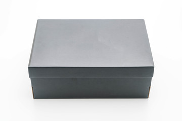 black shoe box