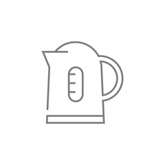 Electric kettle line icon. Web element. Premium quality graphic design. Signs symbols collection, simple icon for websites, web design, mobile app, info graphics