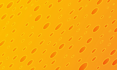 Orange cheese abstract vector