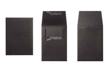 set of envelope isolated on the white background.