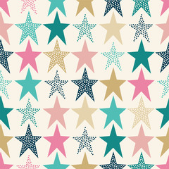 seamless stars pattern - 184504292