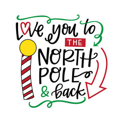 love you to the north pole and back