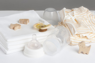 yellow baby pacifier