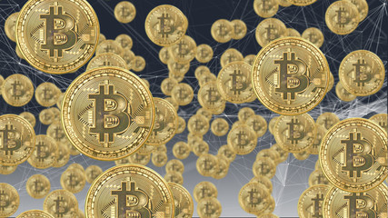 Bitcoin blockchain crypto currency digital encryption network money exchange