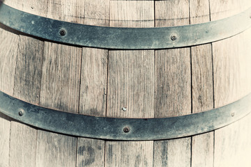 abstract texture background of the oak barrel
