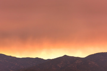 Obraz premium Santa Fe Sunrise