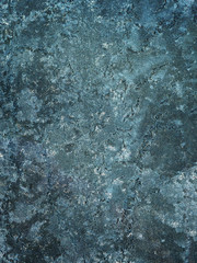 Textured ice blue frozen river winter background. A trace of nature.