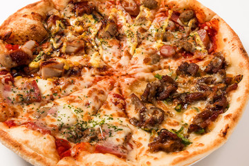 ミックスピザ　Mix pizza Italian food