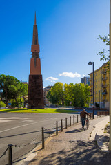 Obraz premium Terni, Italy - The historic center of Terni, the second biggest city of Umbria region, central Italy. 