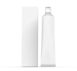 Toothpaste package mockup