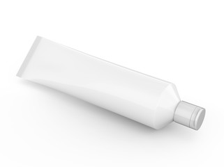 Toothpaste package mockup