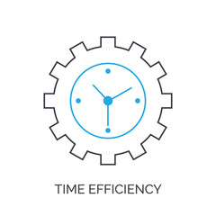 Time efficiency icon