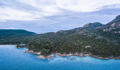 Fototapeta premium Coles Bay in Freycinet National Park, Tasmania