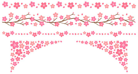 桜の飾り線 © harako