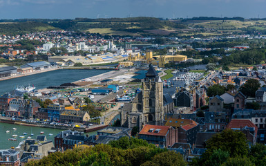 Le Tréport, Normandie, France.
