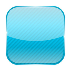 Blue square icon with stripes