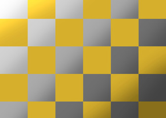 金銀の市松模様の背景