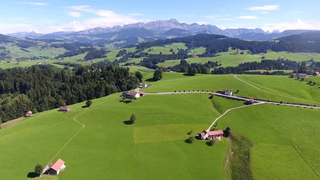 Vue sur l'Appenzell - Suisse