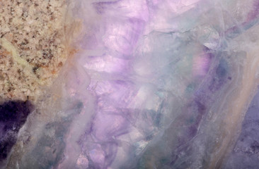 lilac fluorite texture closeup