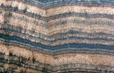 striped light and dark skarn texture