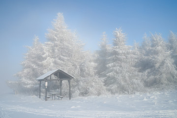 Winterlandschaft im Erzgebirge