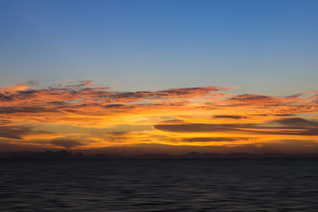 Twilight Sky at the lake