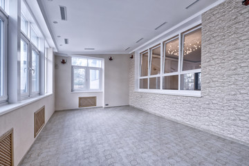 Russia,Moscow - empty interior in modern house.
