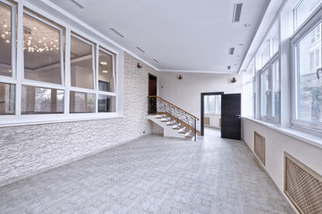 Fototapeta na wymiar Russia,Moscow - empty interior in modern house. 