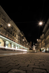 Fototapeta na wymiar night of Bern old town