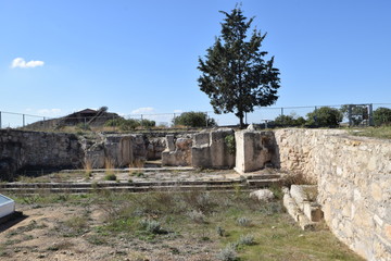 Fototapeta na wymiar queen tomb North Cyprus