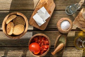 Crete diet food
