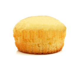 Fototapeta na wymiar tasty muffin cakes, isolated on white