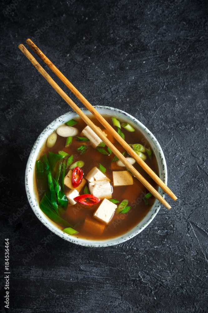 Poster miso soup