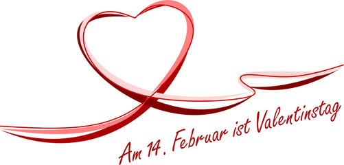 Am 14. Februar ist Valentinstag - 184538269