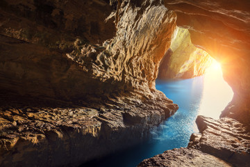Rosh HaNikra grottoes, Israel © vvvita