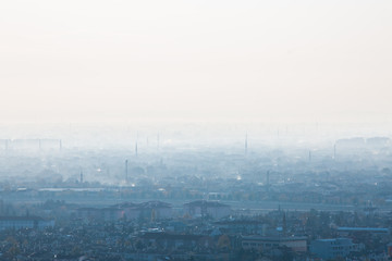 Konya city in winter