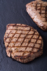 Grilled beef steak