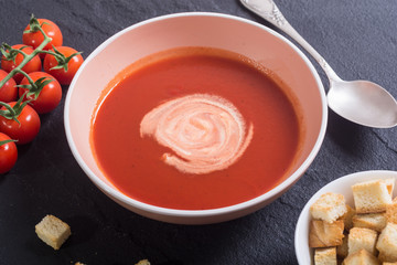 Tomato cream soup
