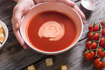 Tomato cream soup