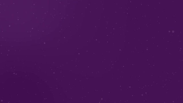 Abstract purple background animation with moving particle shapes as texture.
