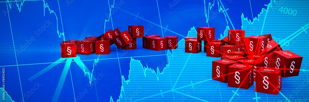 Poster composite image of vector icon of section symbol
