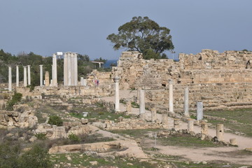 Greek ancient city of Cyprus Salamis